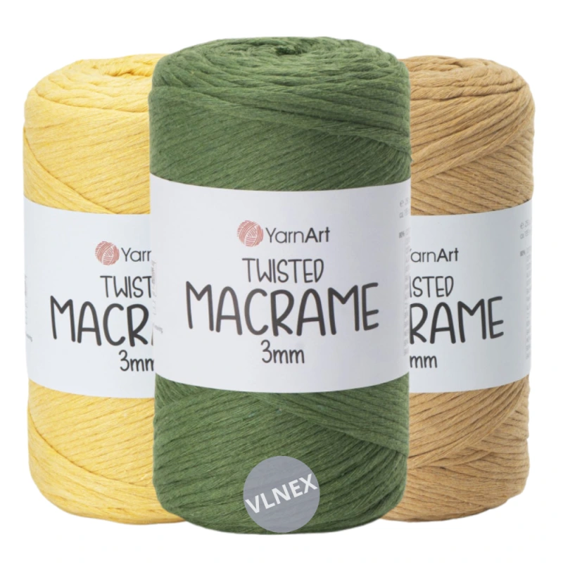 YarnArt Twisted Macrame
